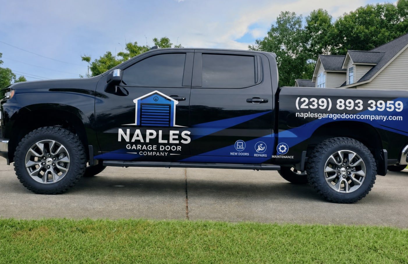 Naples Garage Door Company van